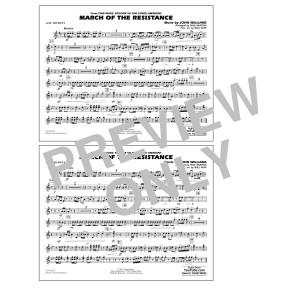 The March of the Resistance (from Star Wars: The Force Awakens) - 1st Bb Trumpet
